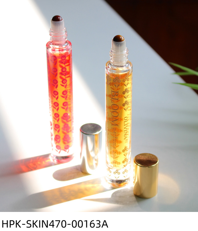 Thick Glass Roll-on Bottle with Metalized Cap